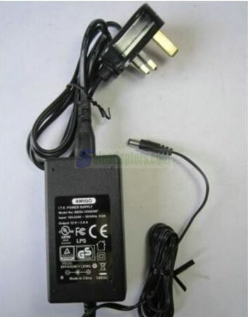 Replacement for 12V 2000mA Model JK120200-S46CND AC-DC Adaptor Power Supply UK