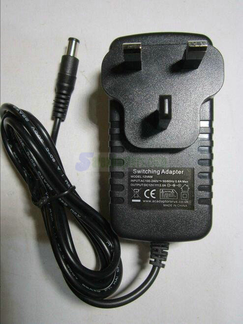 12V 800mA AC-DC Switching Adapter for Sharp XE-A107 Cash Register Till