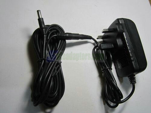 UK 12V 2A AC-DC Switching Adaptor Power Supply 5.5mmx2.1mm with 6.5M Long Cable