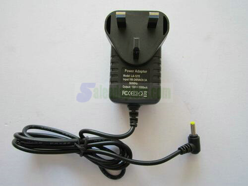 12V 1.5A 1500mA AC-DC Switching Adapter 4mmx1.7mm 4x1.7 Yellow Tip