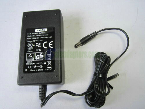 12V 12.0V 2A 2000mA AC-DC Switching Adaptor Desktop Power Supply 5.5mm x 2.1mm