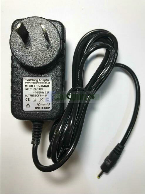 AUS 6V DC 500mA Mains AC Adaptor Power Supply Charger same as model CYD-0600500A