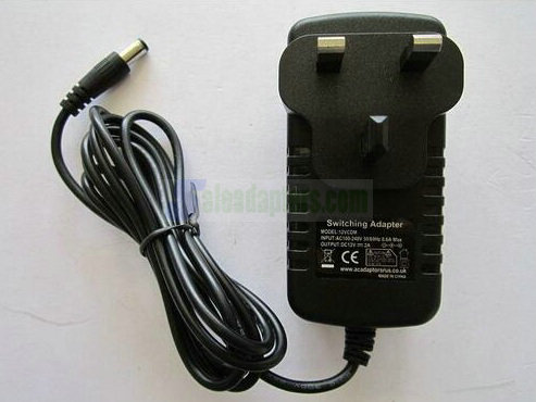 UK 12V MAINS AC-DC ADAPTOR POWER SUPPLY FOR CASIO WK-1300 KEYBOARD