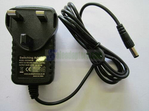 9V Negative Polarity AC Power Adaptor 6.3mm x 3.0mm for PC Engine SuperGrafx