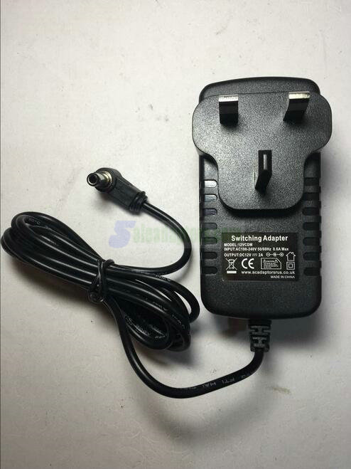 12V 1A Positive Polarity AC-DC Adaptor 6.3mm x 3.0mm for PC Engine Super CD-ROM2