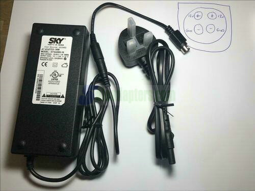 Replacement 12V AC-DC Adaptor Power Supply for Netgear RNDU4000 ReadyNAS Ultra 4