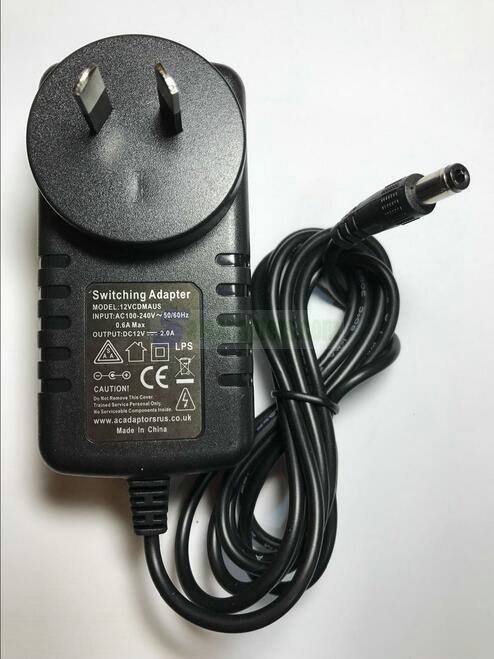 AUS AU Sagem DVR64250SL Recorder AC Adaptor 12V 2A