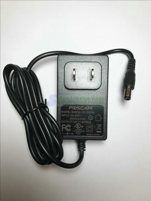 12V AC-DC Switching Adaptor Power Supply for WD Elements Desktop WDBAAU0020HBK