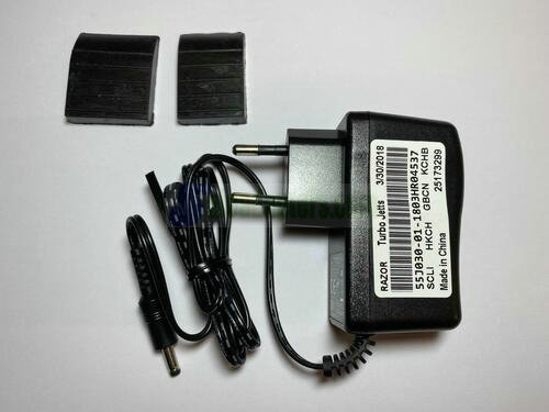 10.95V 1.0A Battery Charger HK-AD-109A100-EU for Razor Turbo Jetts 25173299