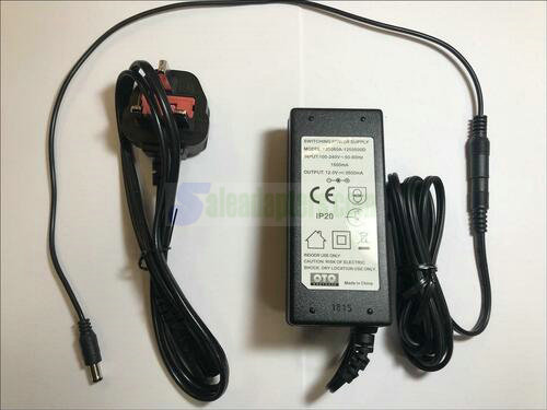 UK Replacement for 12V 3.33A 40W AC/DC Adapter Power Supply for HP 2311X MONITOR