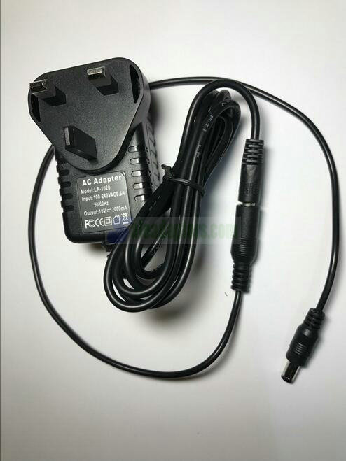 Replacement 10V 1000mA Negative Centre AC-DC Adaptor for Suzuki AD1-1010