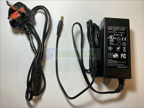 12V 5A AC-DC Switching Adaptor Power Supply 5.0mm x 3.3mm with centre pin