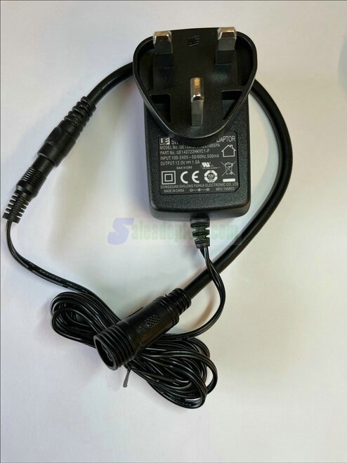 Replacement for 12V 1000mA 12W AC/DC Adapter RKP-UK1201000DP for Deck Lights