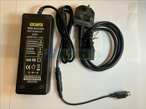 Replacement Channel Well Technology AC Adaptor 55-231389-03 CAD150121 12V 12.5A