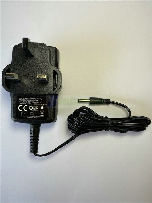 12V Charger for Luceco LED Rechargeable Inspection Torch LILW100U65-01 - Click Image to Close