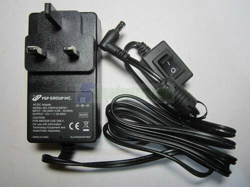 Replacement 12V 1.5A AC-DC Adaptor Power Supply for D-Link DWR-921 Router