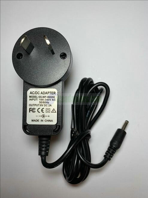 AUS Motorola AC Switching Adapter Input 100-240v 50/60hz 0.2a Output 6.0V 800ma 0.8A