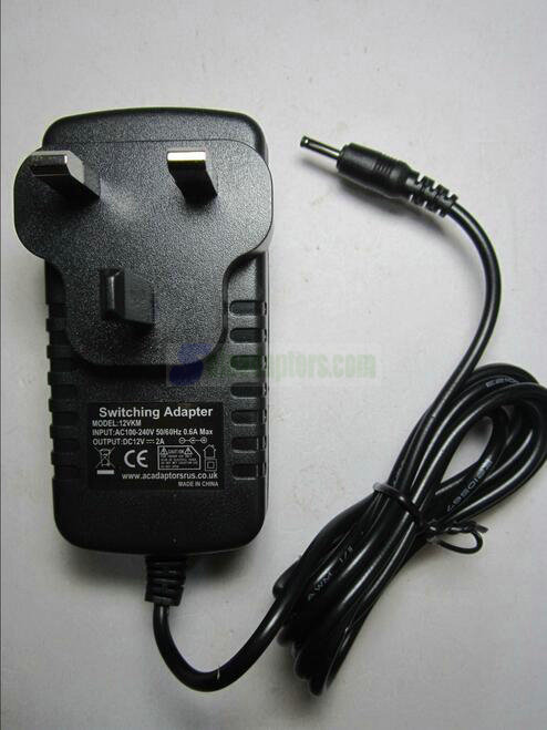 Replacement 12V AC-DC Power Adaptor Charger for ieGeek 11-inch Portable DVD Player