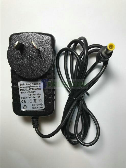 AUS 12V 2A Switching Adapter Power Supply 4 Satellite Receiver Humax 3100S