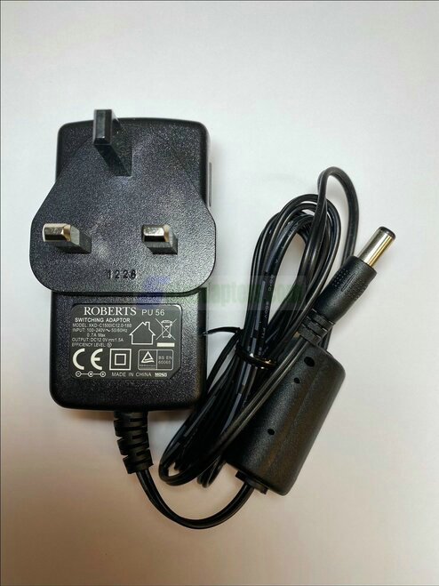 Replacement 12V 1.5A Switching Adaptor PU56 XKD-C1500IC12.0-18B Power Supply UK