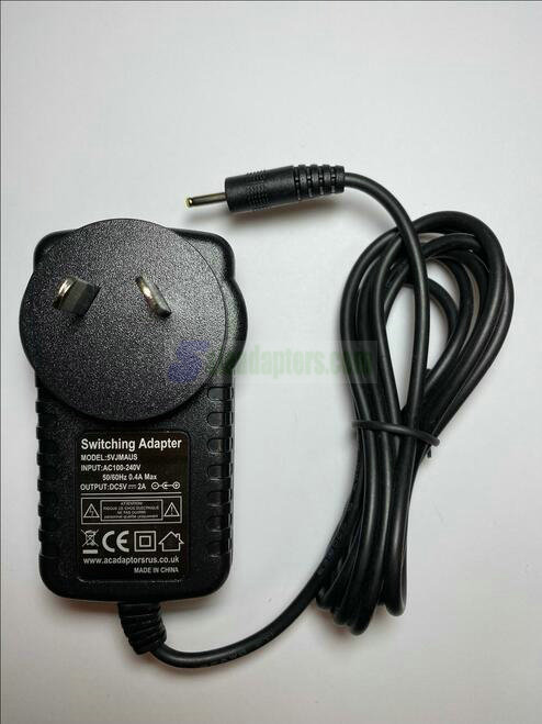AUS 5V 2A Mains Charger AC-DC Adaptor for Meiying M10 Tablet PC DNS-050200E