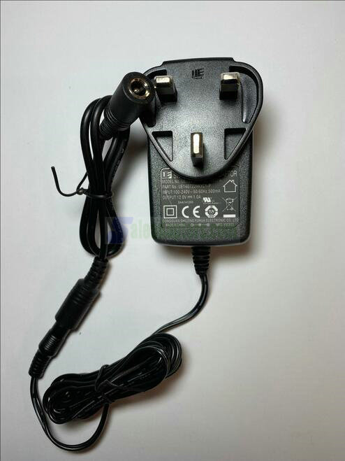 Replacement for 12V 12W Power Supply JT-DC12V12W AC Adaptor UK Plug