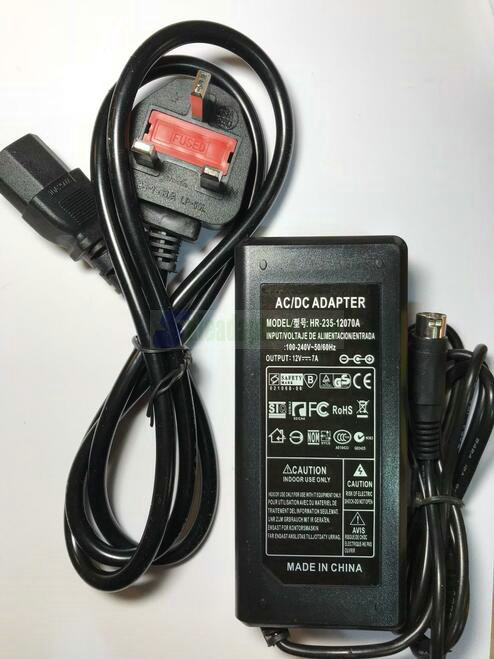 Replacement 12V 4 PIN AC-DC Adaptor Power Supply for PP-8632 - FEC