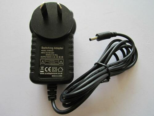 AUS 5V 2A UK AC-DC Switching Adapter Charger Zalman NC3000U Laptop Cooler Pad - Click Image to Close