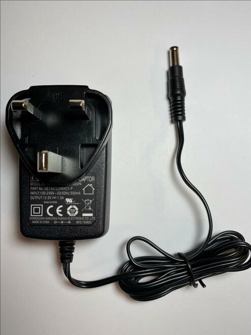 Replacement for 12V 800mA Switching Adaptor FJ-SW1261200800DB Power Supply UK