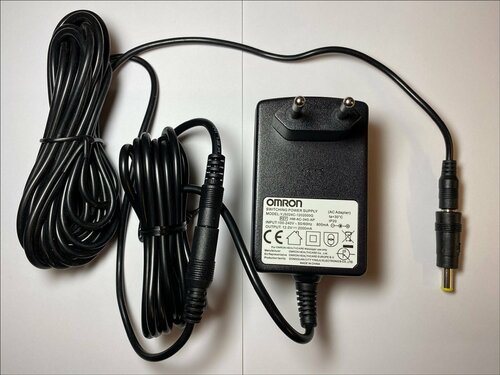 EU 6.5M Long 12V 2A UK Mains AC-DC Switching Adaptor Power Supply 5.0mm x 3.3mm