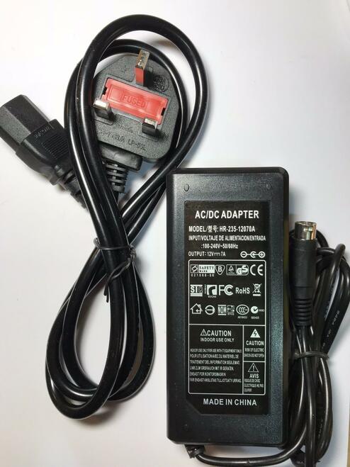 UK Replacement for FSP Group FSP060-1AD101C 12.0V 5.0A MAX 60W AC Power Adaptor