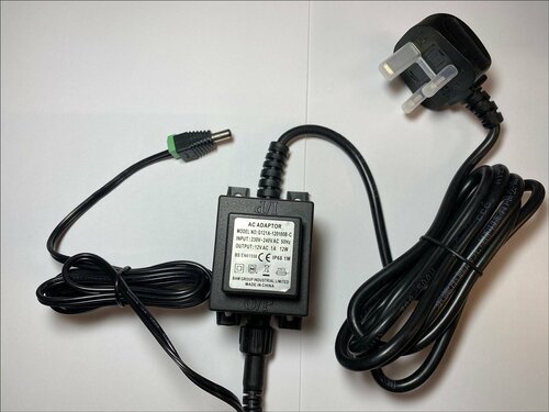 Replacement for 12V 1.0A 12VA AC-AC Adaptor model CE-23-1212 for Optic Tree