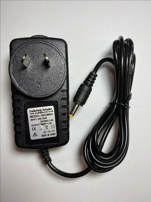 AUS 9V Mains AC Adaptor Power Supply 4 Bush TR2005Pink TR2005 DAB Digital Radio