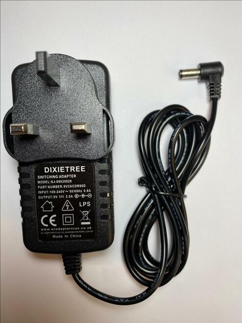 Replacement for GKYPS0100120UK1 AC Adaptor Charger Sylvania Portable DVD Player