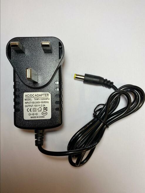 Replacement for 10V 0.2A Mains AC-DC Adaptor Power Supply for AEG DUSTBUTER