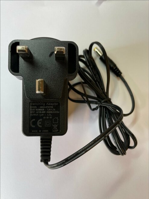 Replacement 7.2V 1.7A AC Adaptor for FUJITSU Image Scanner ScanSnap S1300i