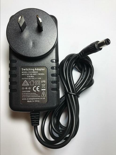 AU AUS 12V AC-DC Switching Adapter for Seagate 1TB Expansion External Hard Drive