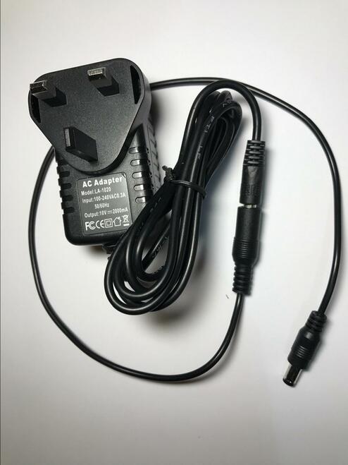 Replacement for 10V 0.9A AC-DC Adaptor Power Supply UK Plug for Floor Lamp