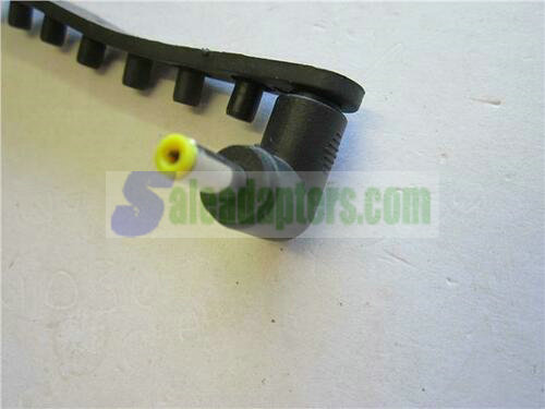 DC Push On Tip Female 5.5mmx2.1mm to Male 4.75mm x 1.75mm 4.75x1.75 90 Degree