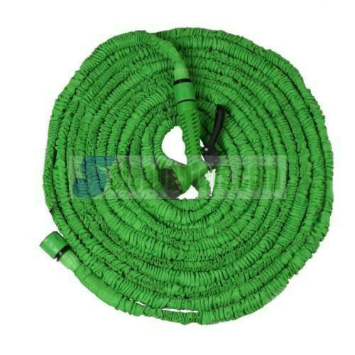 75ft/22.5m Green Extra Long Magic Expanding Hose Pipe with 7 Speed Spray Gun