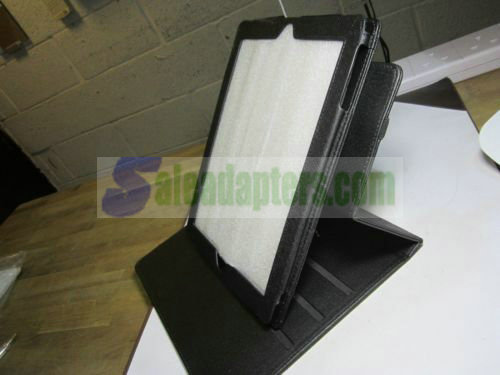 PU Leather 360 Rotation Carry Case Stand Folder for iPad 2 and 3