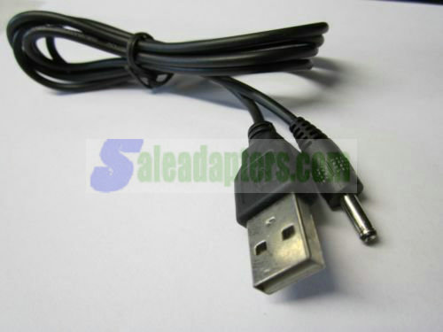 5V 2A USB Cable Lead Charger 3.45mmx1.3mm 3.45x1.3 for Android Tablet PC