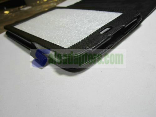 Black PU Leather 360 Rotation Carry Case Holder for Google Nexus 7 Tablet PC