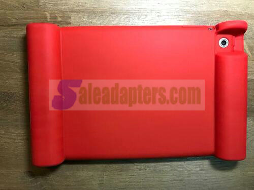 Red Childs Shockproof Rubber Dropproof Skin Case for Apple Ipad Mini 2 or 3