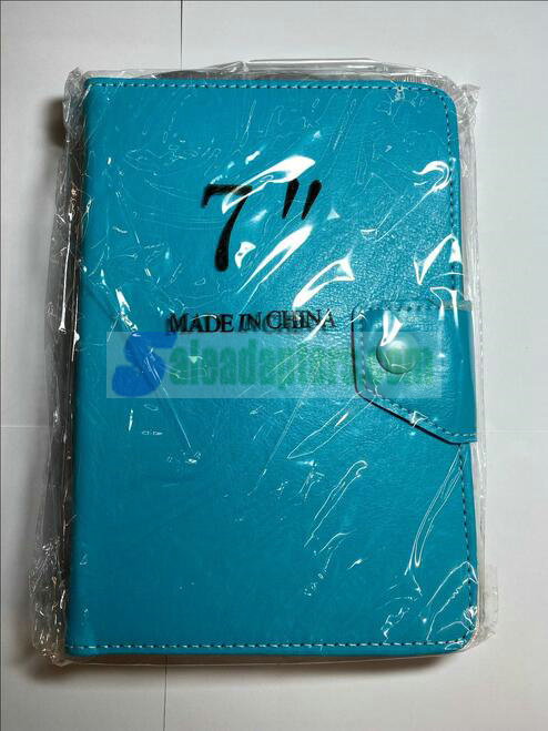Light Blue Android Logo Folder Case for AOSON M721S 7-inch Android Tablet PC