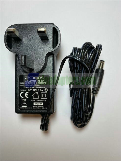 12V Adaptor for WD HDD WDBAAF5000EBK-00 wdbaauoo1ohbk-01 wcav5a841115 - Click Image to Close