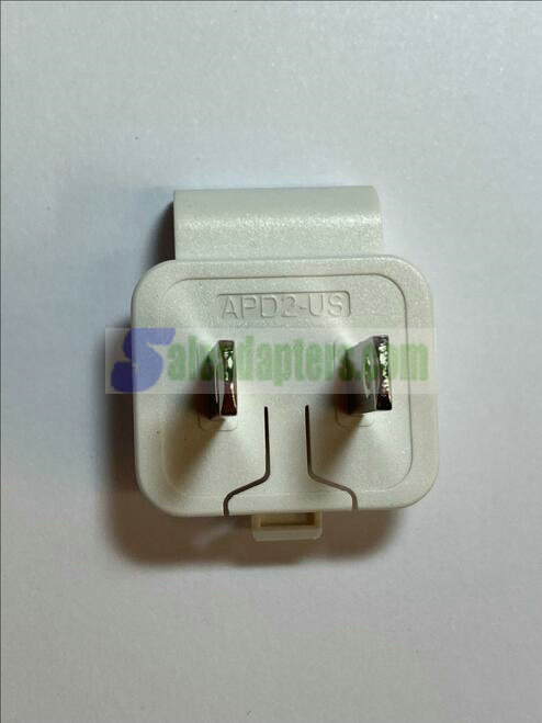 WHITE USA Slide On Plug for APD Asian Power Devices 5V 3A WA-15I05R APD2-US