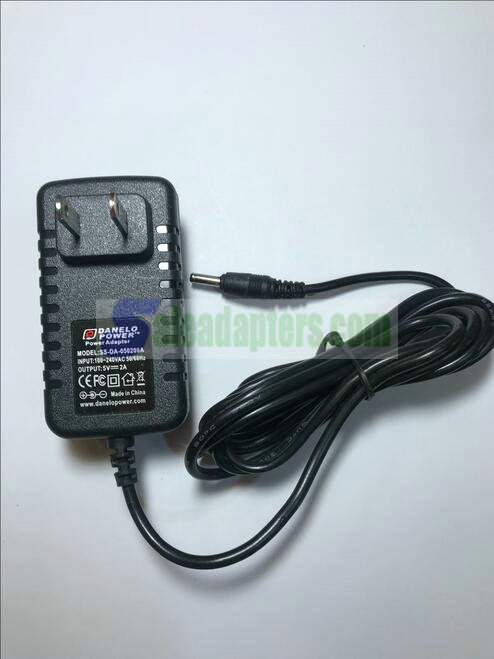 USA 5V 2A AC-DC SWITCHING ADAPTOR POWER SUPPLY 3.5mm x 1.3mm 3.5x1.3