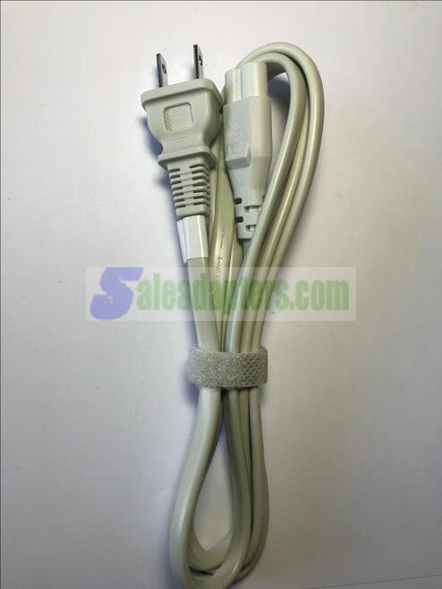 US USA Plug to Figure of 8 Fig8 Power Supply Cable Fly Lead Cord Fig 8 C7 Cream,