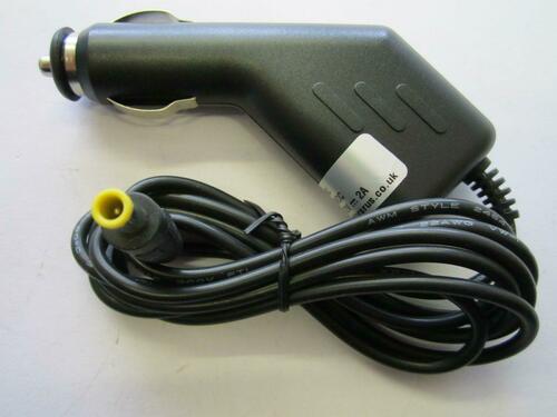 Toshiba SDP63SWB Portable DVD Player 12V In-Car Charger Power Supply